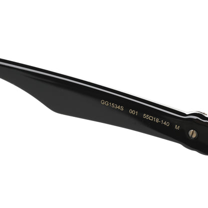 Gucci Acetate Rectangle Frame Sunglasses GG1534S Black 5 of 9