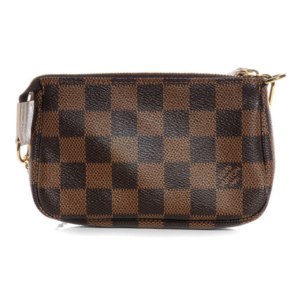 Louis Vuitton Damier Ebene Trunks and Locks Mini Pochette Accessories 3 of 8