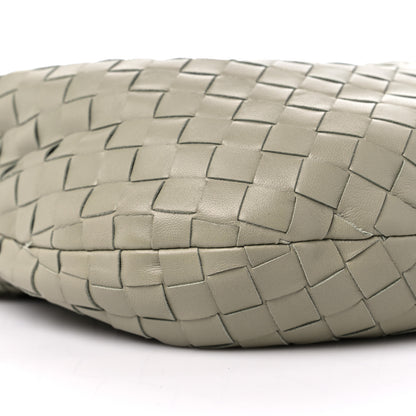 Bottega Veneta Nappa Intrecciato Teen Jodie Hobo Travertine 7 of 9