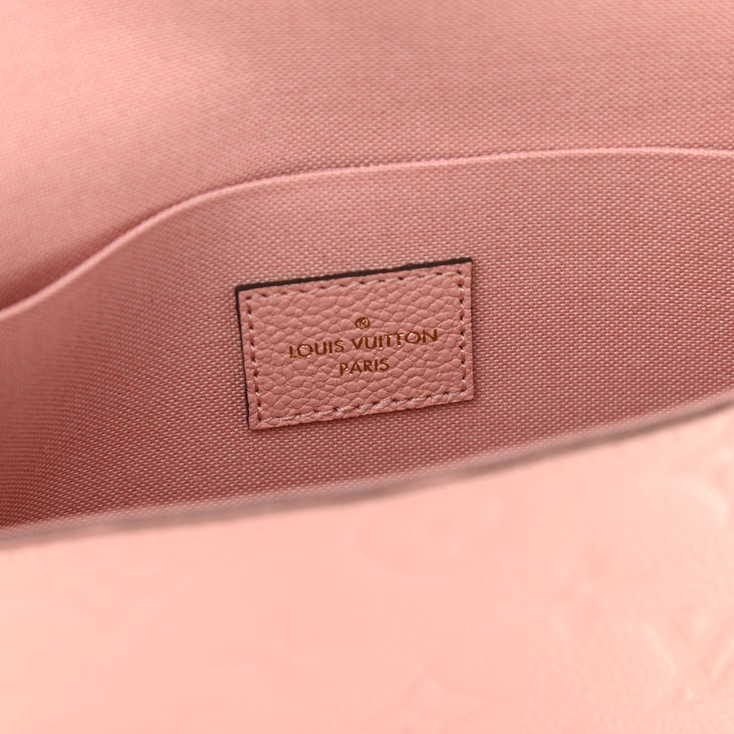 Louis Vuitton Empreinte Pochette Felicie Chain Wallet Rose Poudre 7 of 11