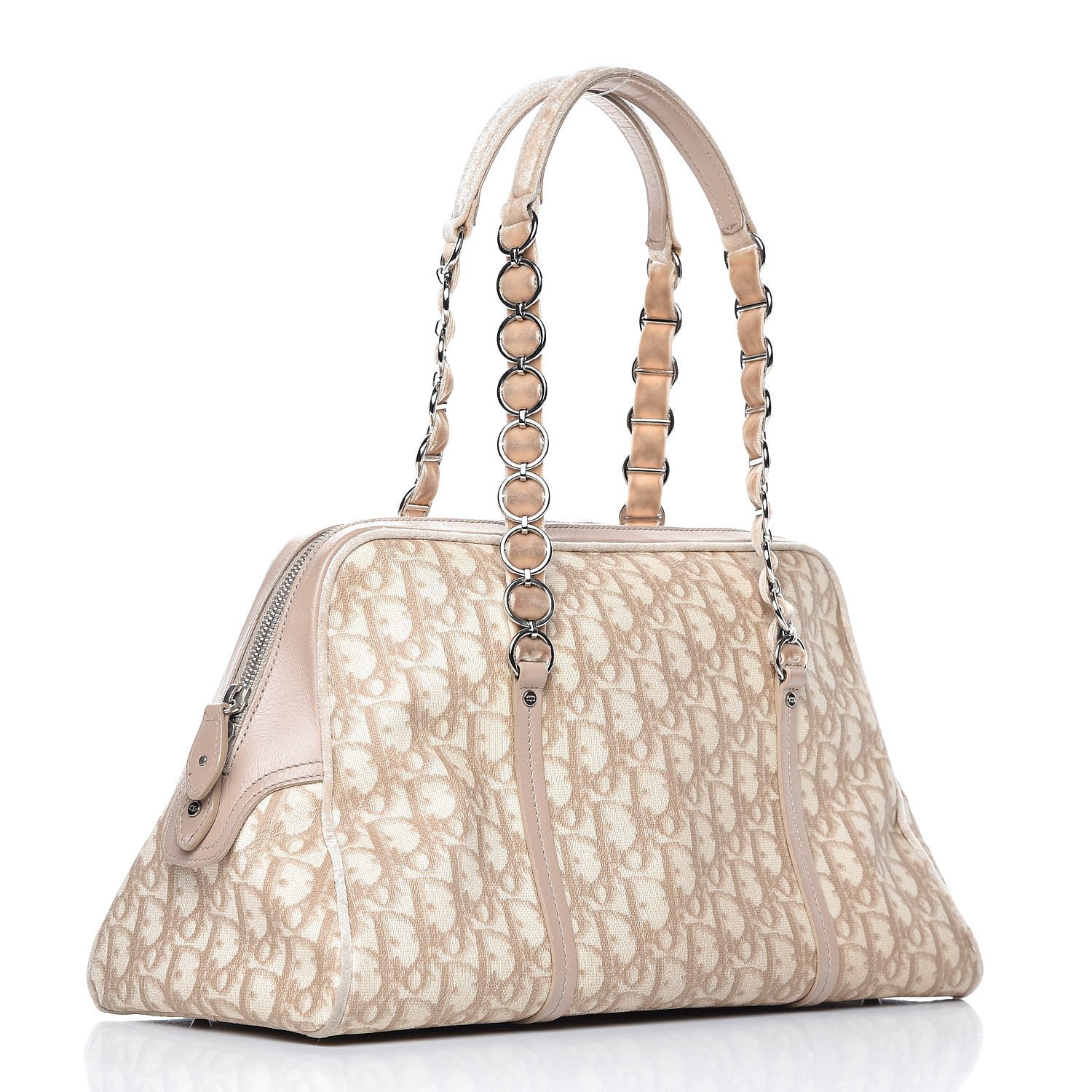 Christian Dior Monogram Romantique Bowler Rose 3 of 19