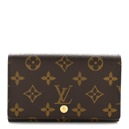 Louis Vuitton Monogram Porte-Monnaie Tresor Wallet 1 of 10