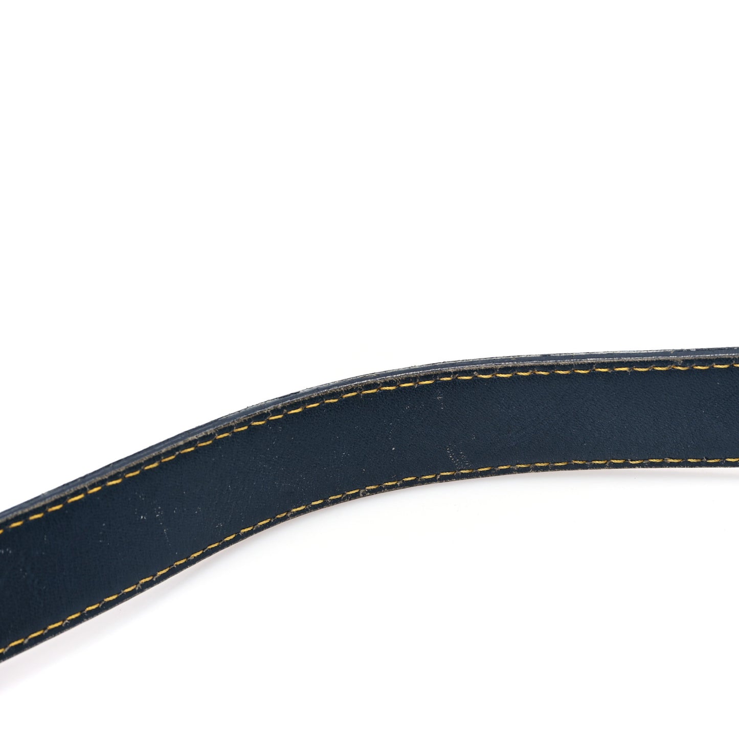 Monogram Double Saddle Bag Navy Blue