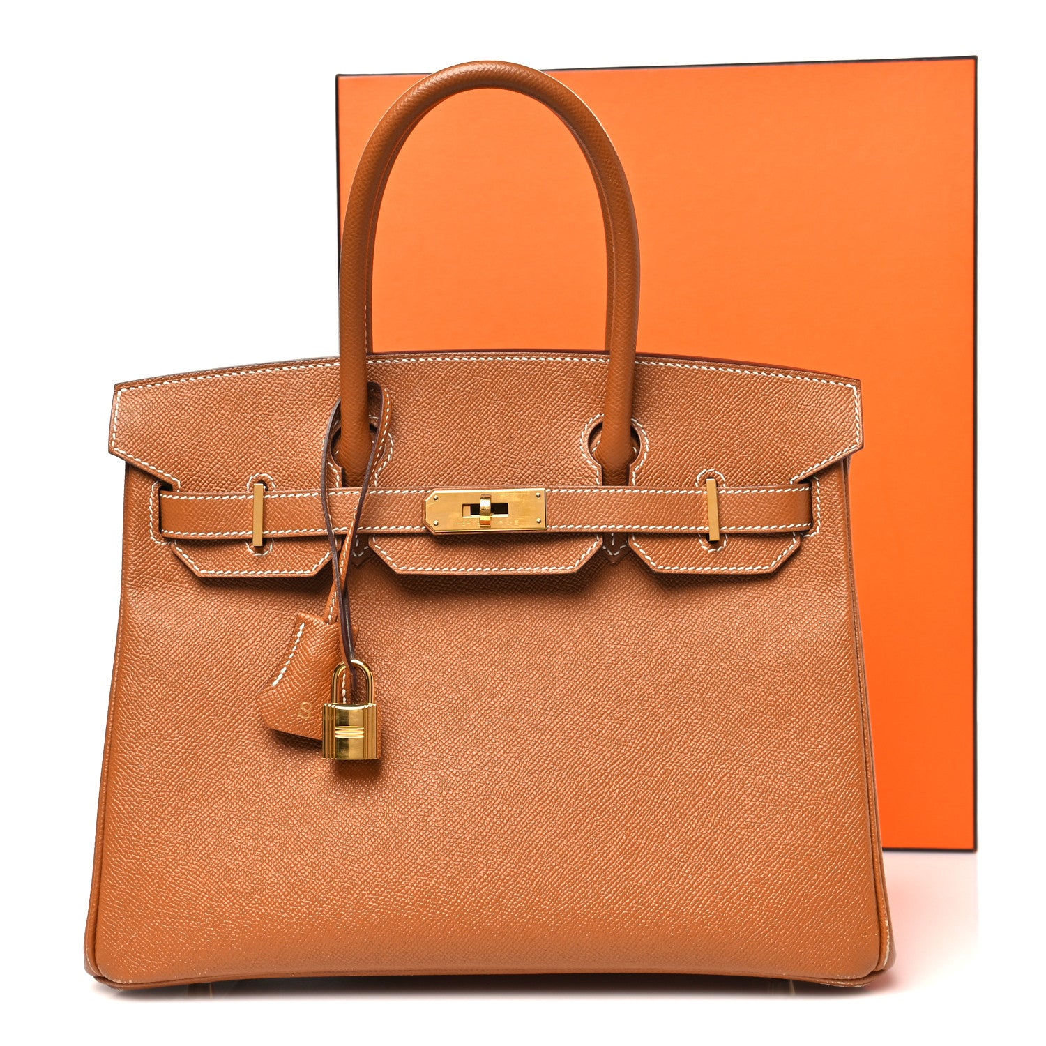 Hermes Epsom Birkin 30 Gold 18 of 18