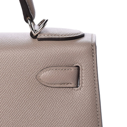 Hermes Epsom Kelly Sellier 28 Gris Asphalte 11 of 35