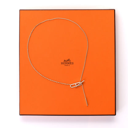 Hermes 18K Rose Gold Diamond PM Ever Chaine D'Ancre Necklace 7 of 7