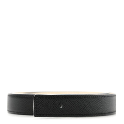 Hermes Swift Epsom 24mm H Belt Strap 95 Nata Black 1 of 6