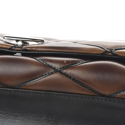 Louis Vuitton LOUIS VUITTON Lambskin Malletage GO-14 MM Brown 11 of 11