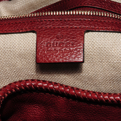 Gucci Leather Medium Marrakech Shoulder Bag Red 7 of 9