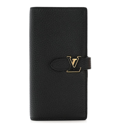 Louis Vuitton Taurillon LV Vertical Capucines Wallet Black Arizona 1 of 10