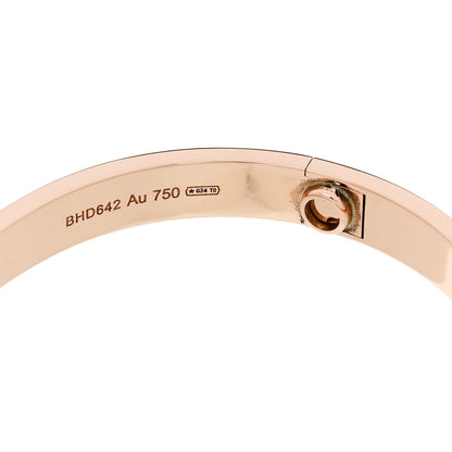 Cartier 18K Pink Gold LOVE Bracelet 17 7 of 9