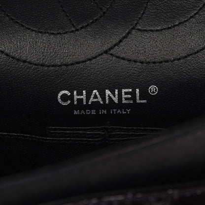 Chanel Patent Quilted 2.55 Reissue 225 Flap Dark Purple 6 of 7