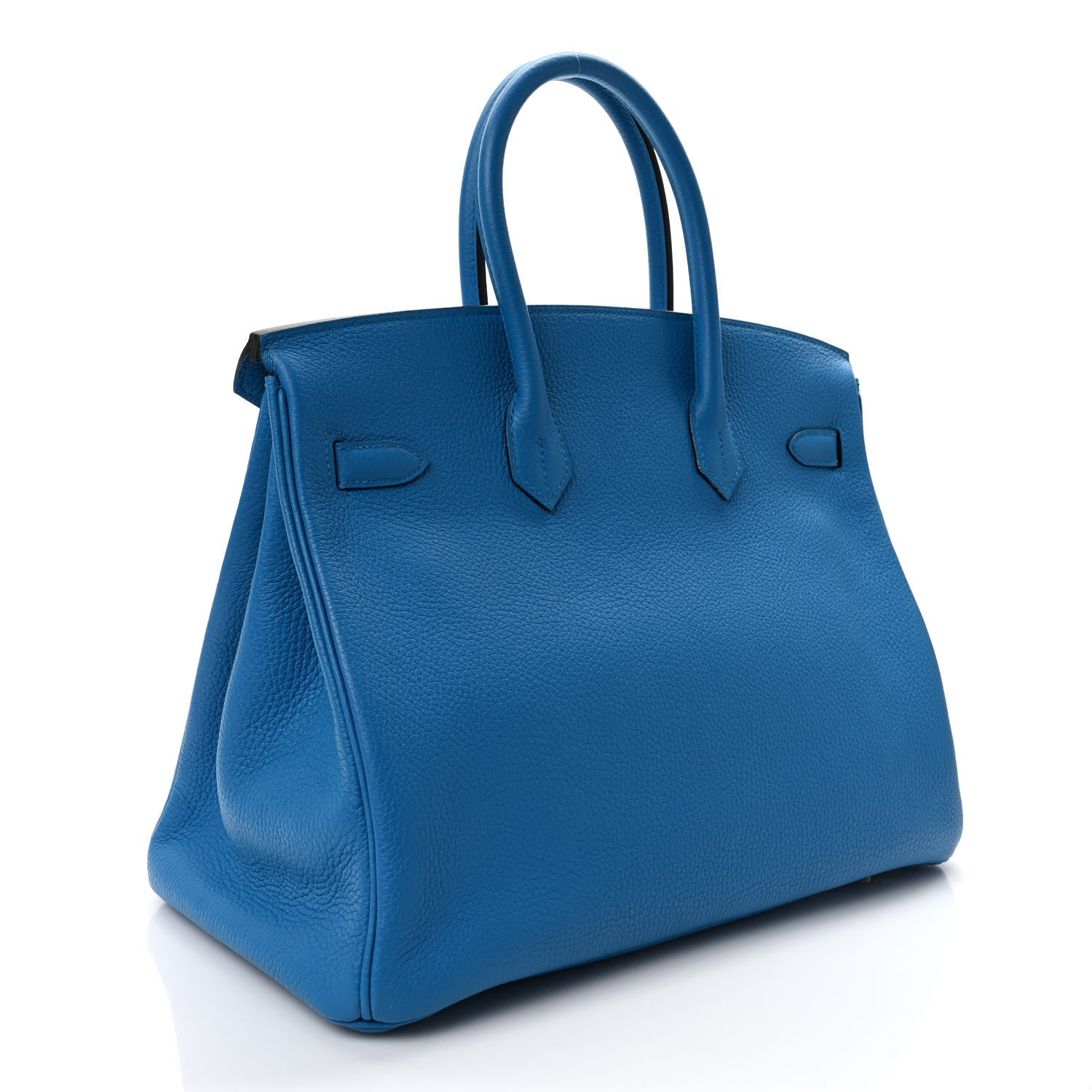 Hermes Taurillon Clemence BIRKIN 35 Bleu Zanzibar 3 of 8