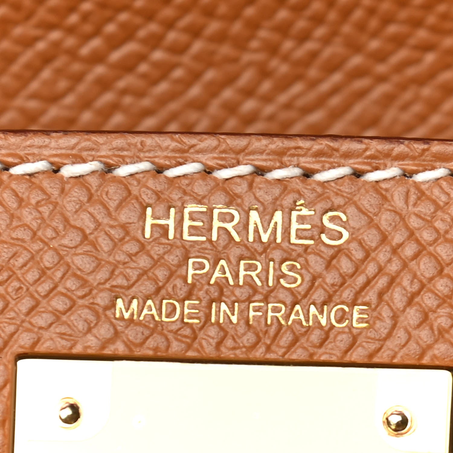 Hermes Epsom Kelly Sellier 28 Gold 6 of 11