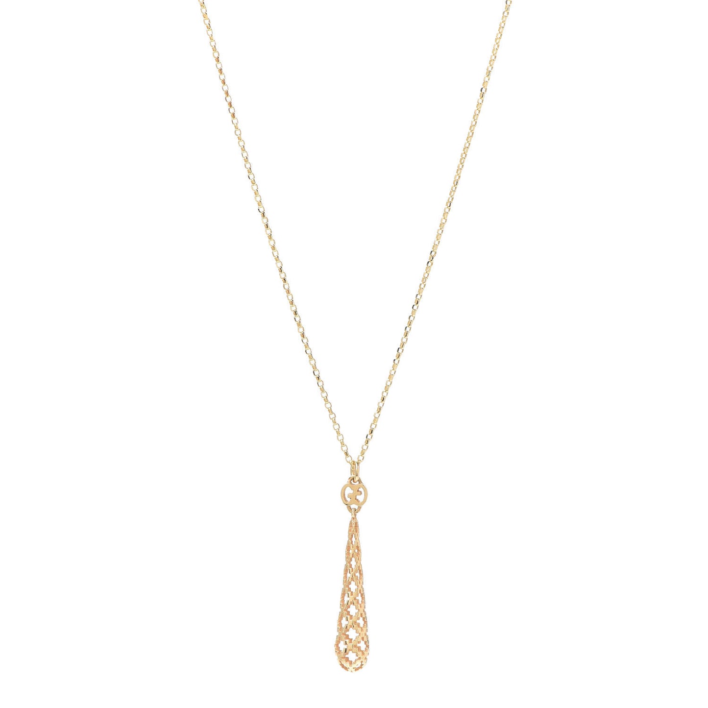 18K Yellow Gold Diamantissima Pendant Necklace
