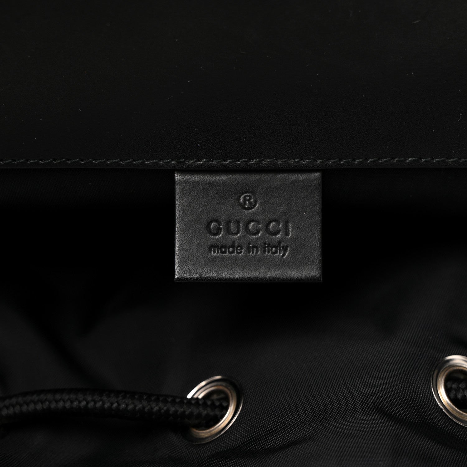 Gucci Soft GG Supreme Monogram Double Buckle Backpack Beige Black 6 of 13