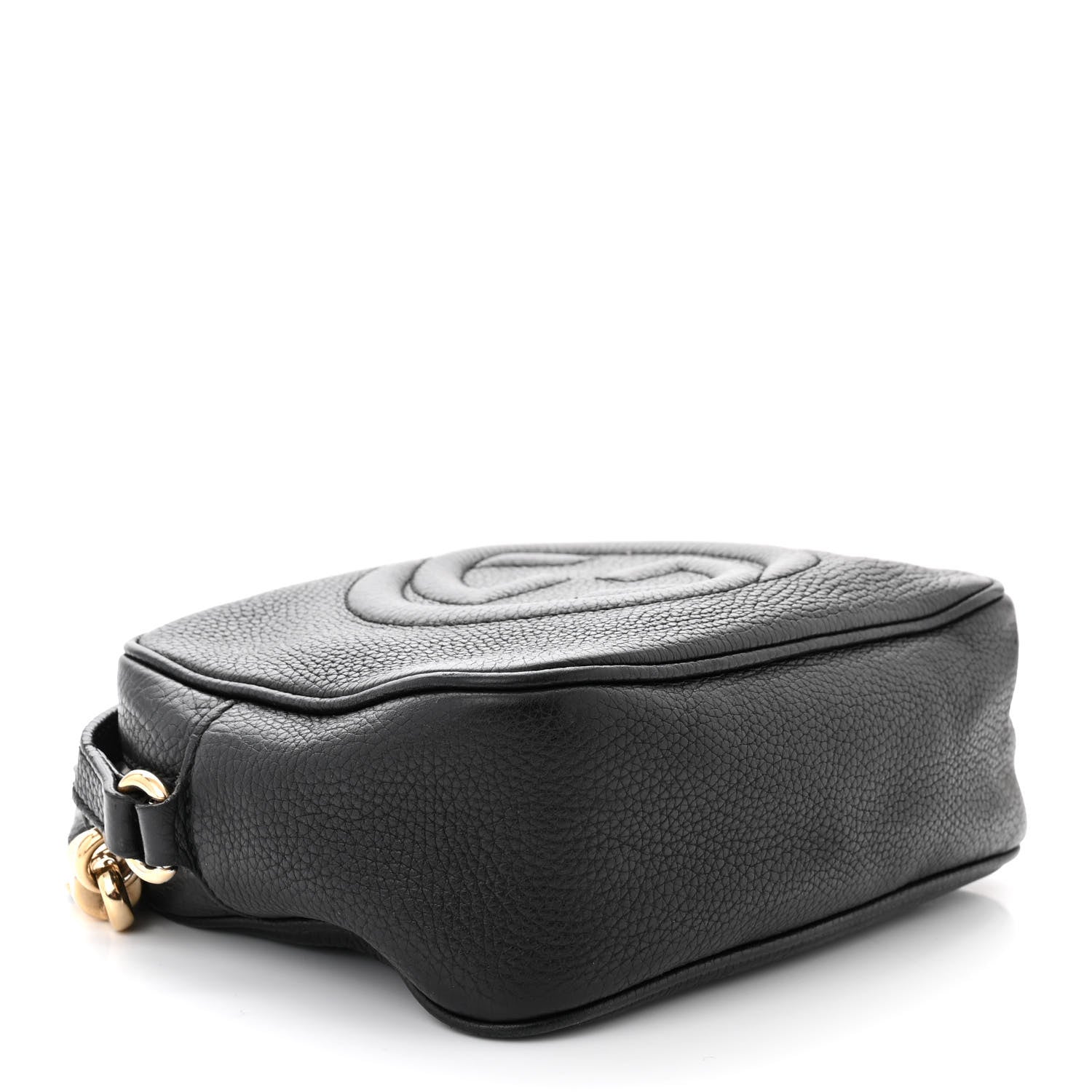 Gucci Pebbled Calfskin Small Soho Disco Bag Black 4 of 15