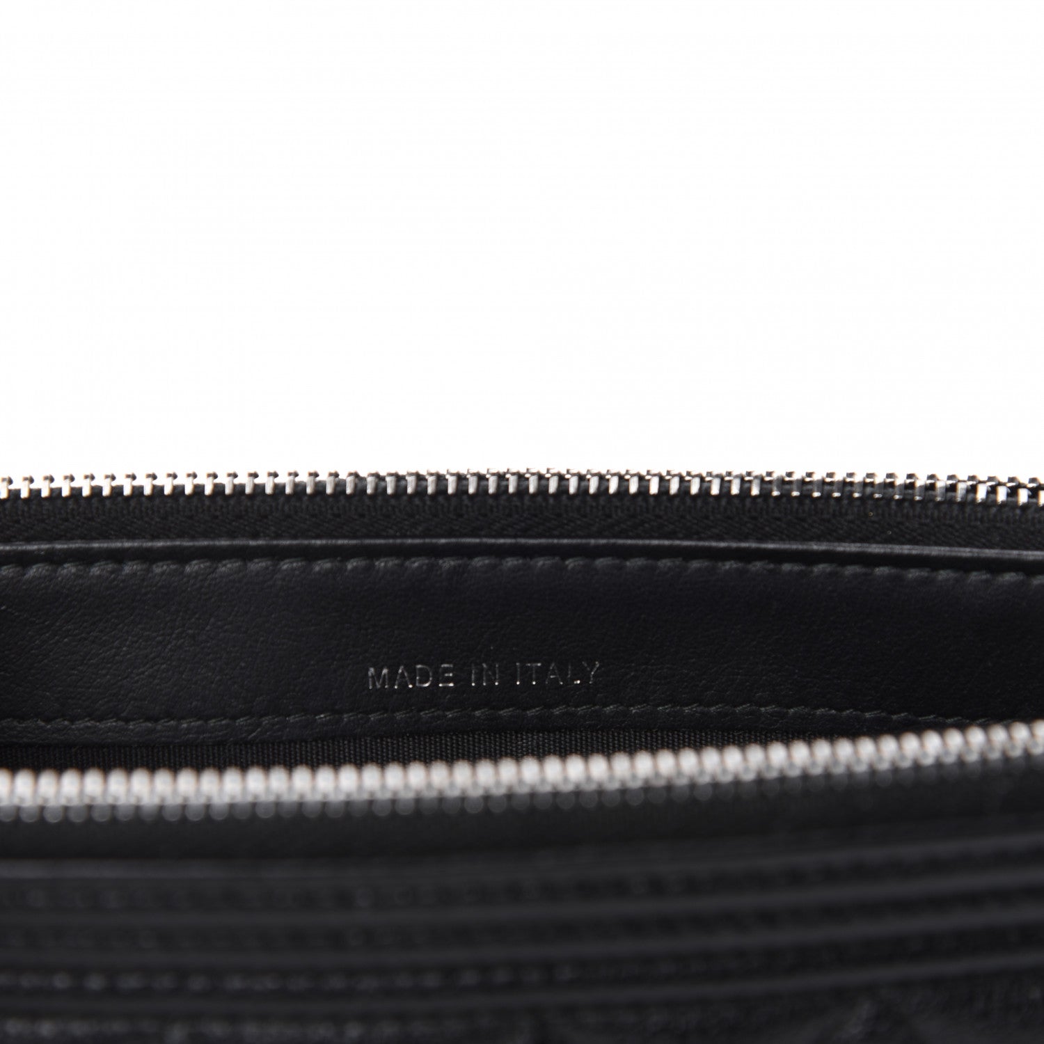 Chanel Calfskin Quilted Small Boy Clutch With Chain Black 9 of 11