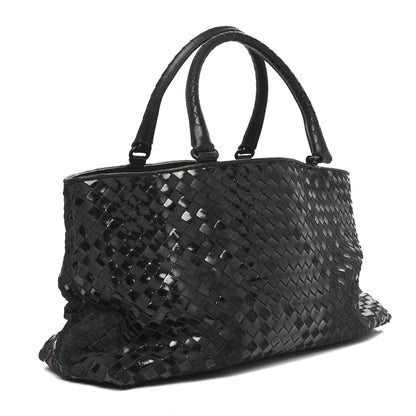 Bottega Veneta Intrecciato Rugiada Vintaga Medium Shopper Black 2 of 11