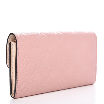 Louis Vuitton Empreinte Emilie Wallet Rose Poudre 3 of 10