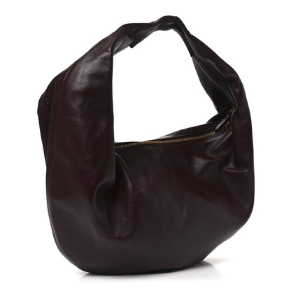 Khaite Calfskin Medium Olivia Hobo Burgundy 3 of 9