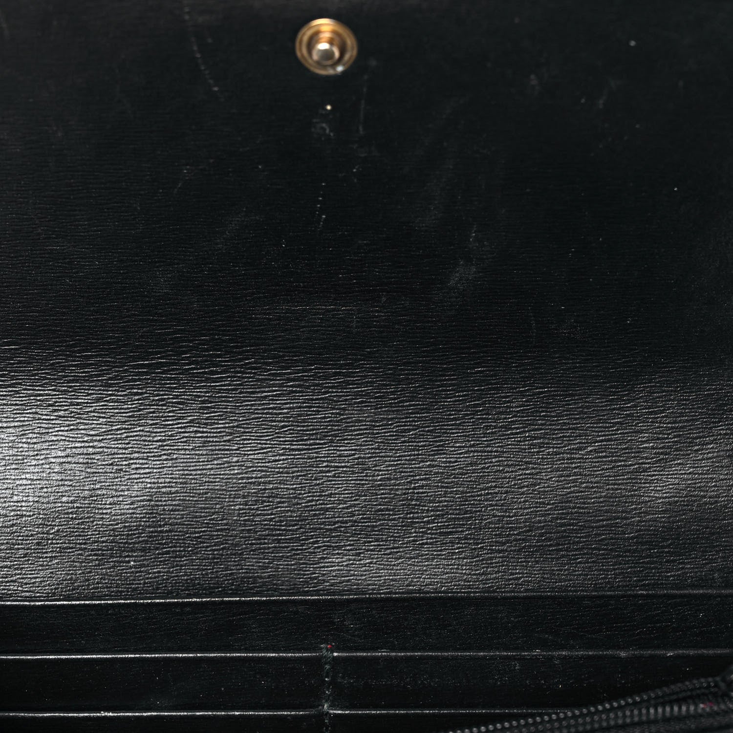 Gucci Calfskin Web Trapuntata GG Continental Wallet Black 10 of 10
