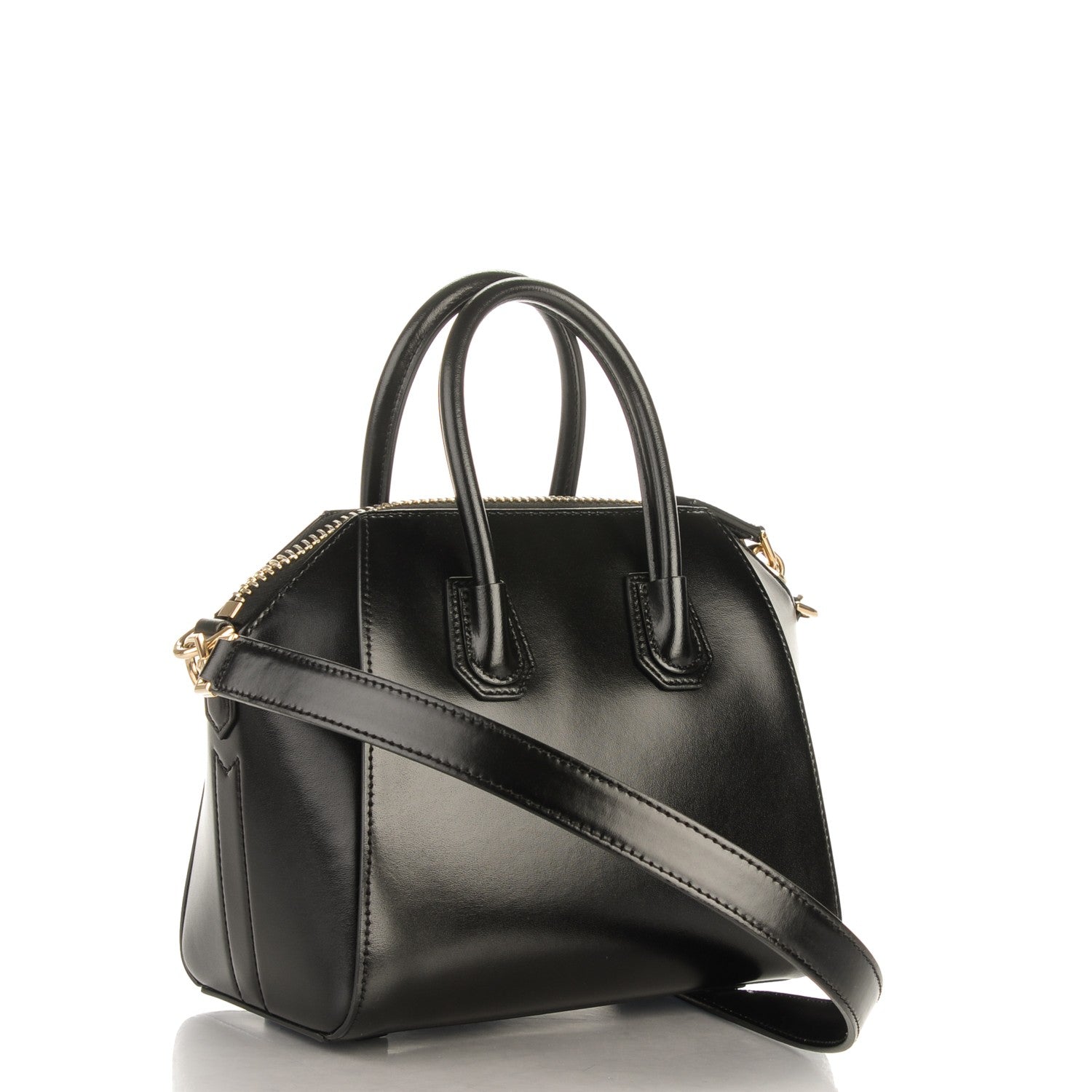 Givenchy Shiny Lord Calfskin Mini Antigona Black 3 of 7