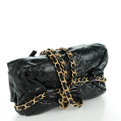 Chanel Calfskin Quilted Baluchon Black 3 of 7