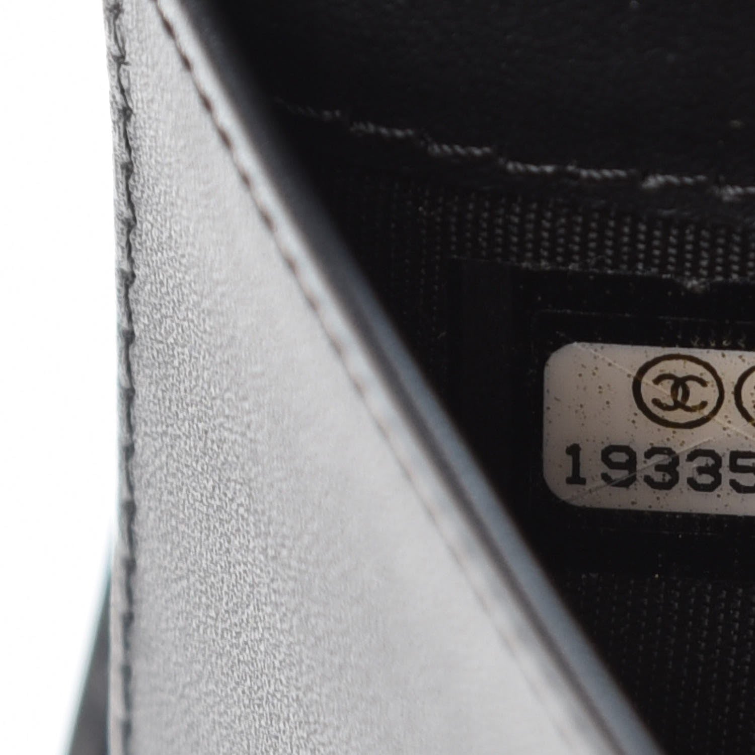 Chanel Caviar Timeless CC Yen Wallet Black 9 of 9