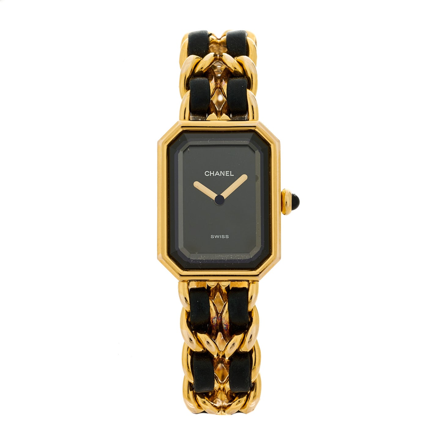 Stainless Steel Lambskin 20mm Chain Premiere Quartz Watch Gold M