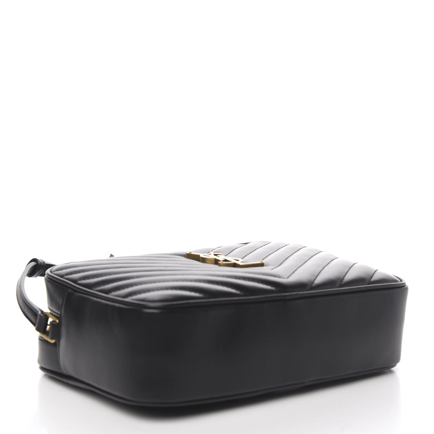 Calfskin Matelasse Monogram Lou Camera Bag Black