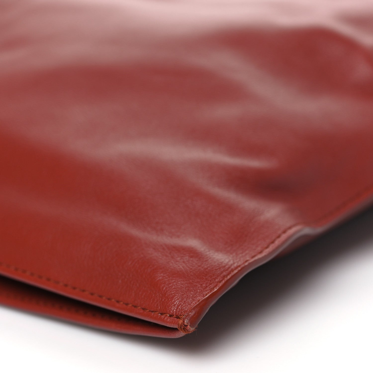 Bottega Veneta Supple Calfskin BV Twist Rust 10 of 10