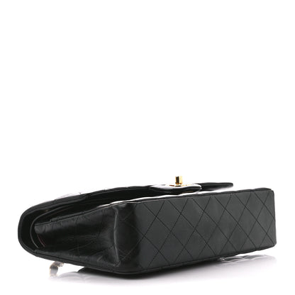 Chanel Lambskin Quilted Medium Double Flap Black 4 of 12