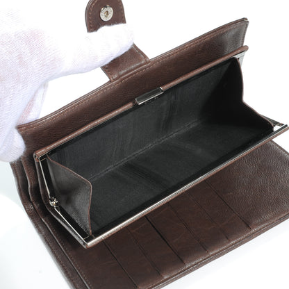 Chanel Leather CC Wallet Brown 5 of 9