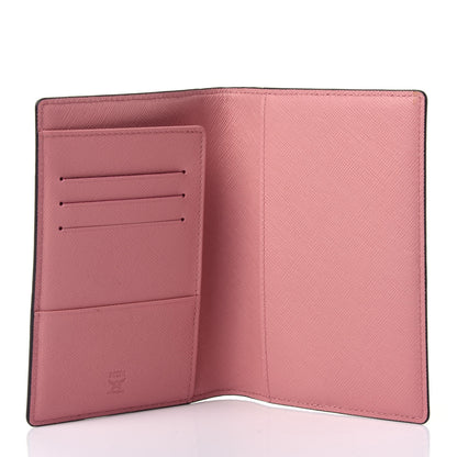 MCM Visetos Rabbit Passport Holder Beige 3 of 4