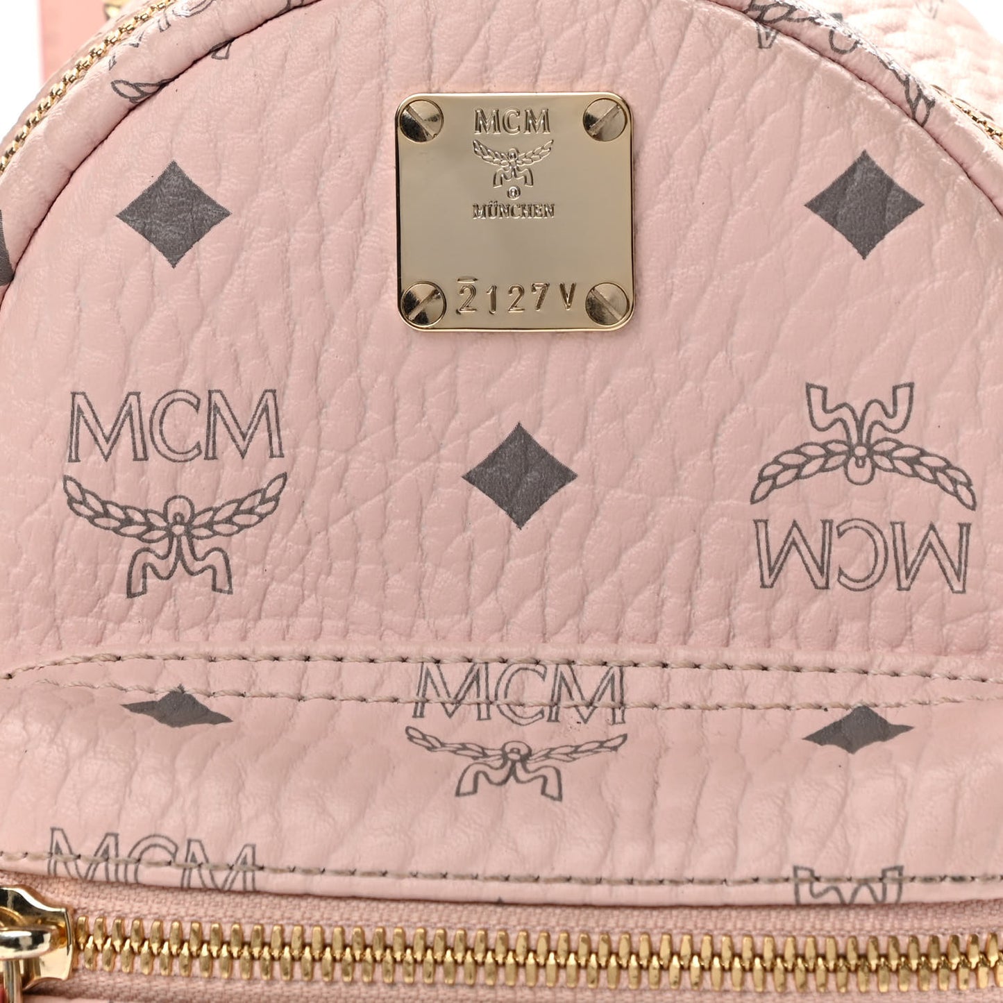 Visetos Side Stud X-Mini Stark Backpack Soft Pink
