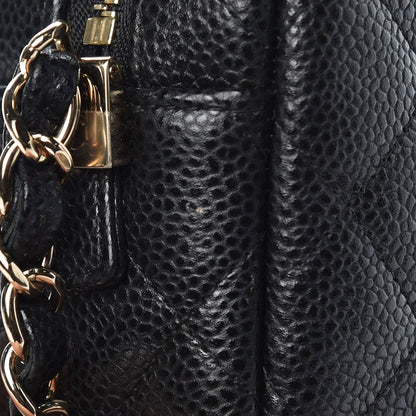 Chanel Caviar Quilted Camera Case Black 8 of 9