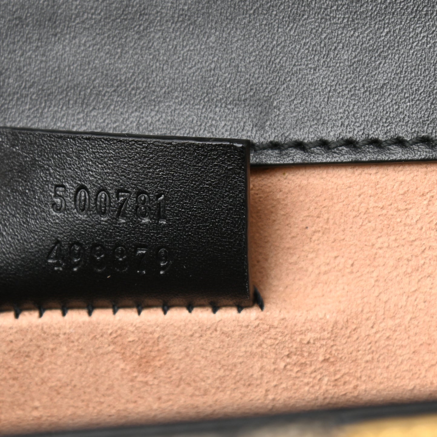 GG Supreme Monogram Small Osiride Shoulder Bag Black Gold