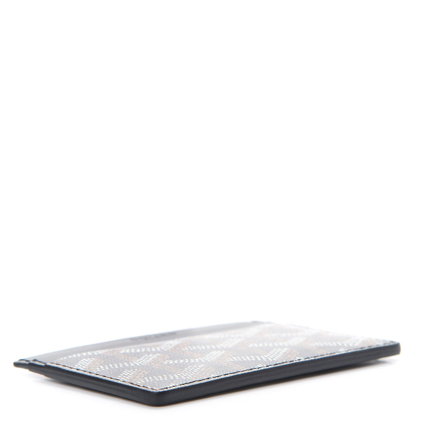 Goyardine Saint Sulpice Card Holder Black
