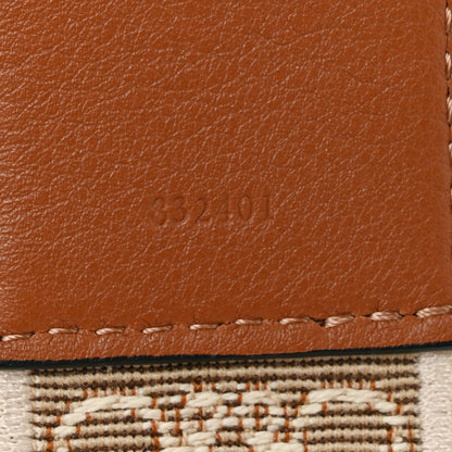 Loewe Calfskin Jacquard Anagram Strap Natural Tan 5 of 5