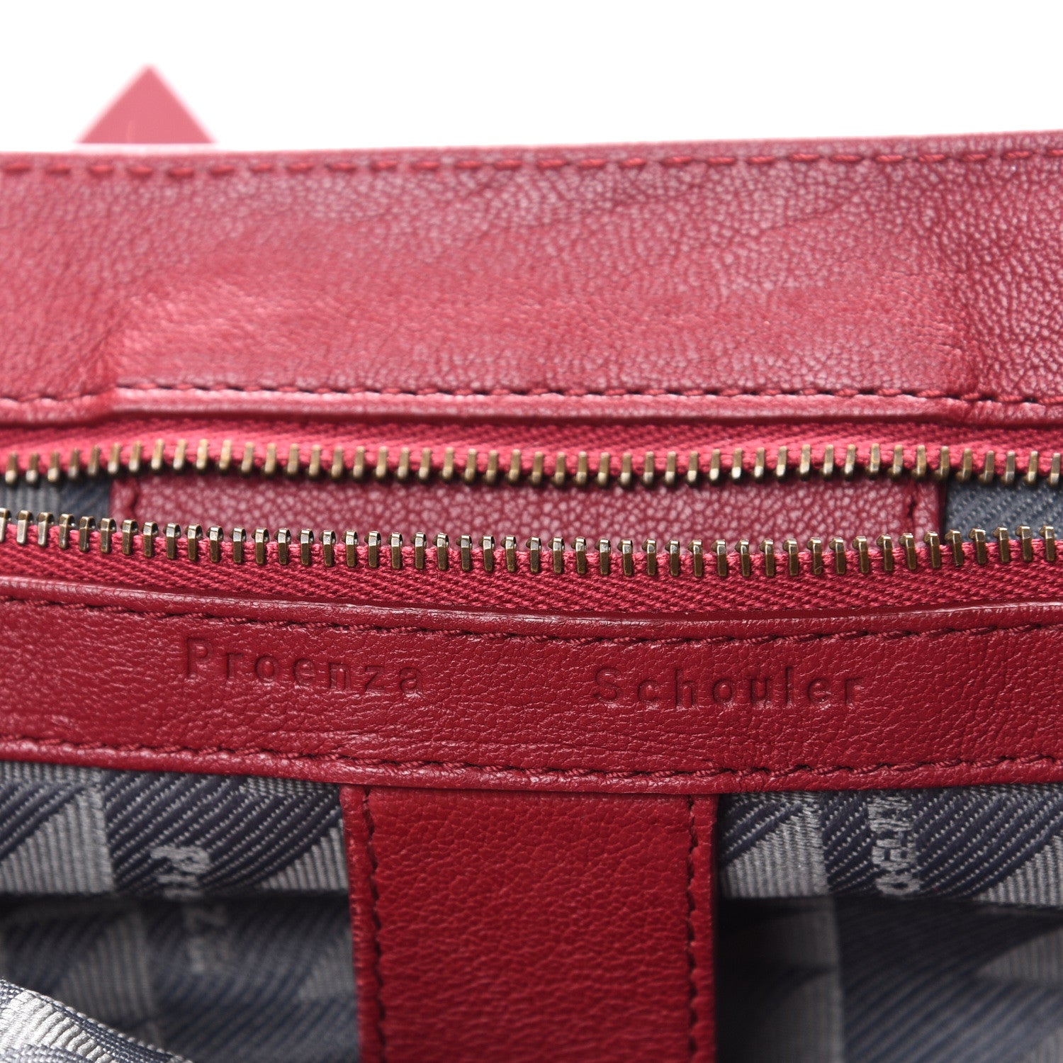 Proenza Schouler Lambskin Medium PS1 Satchel Chianti 5 of 13