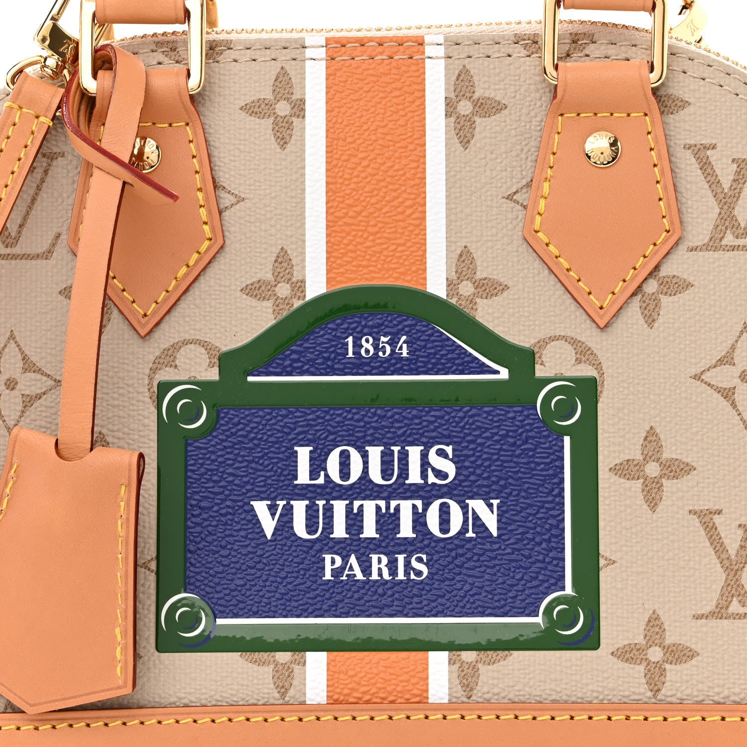 Louis Vuitton Monopaname Alma BB Beige Ocher 7 of 10