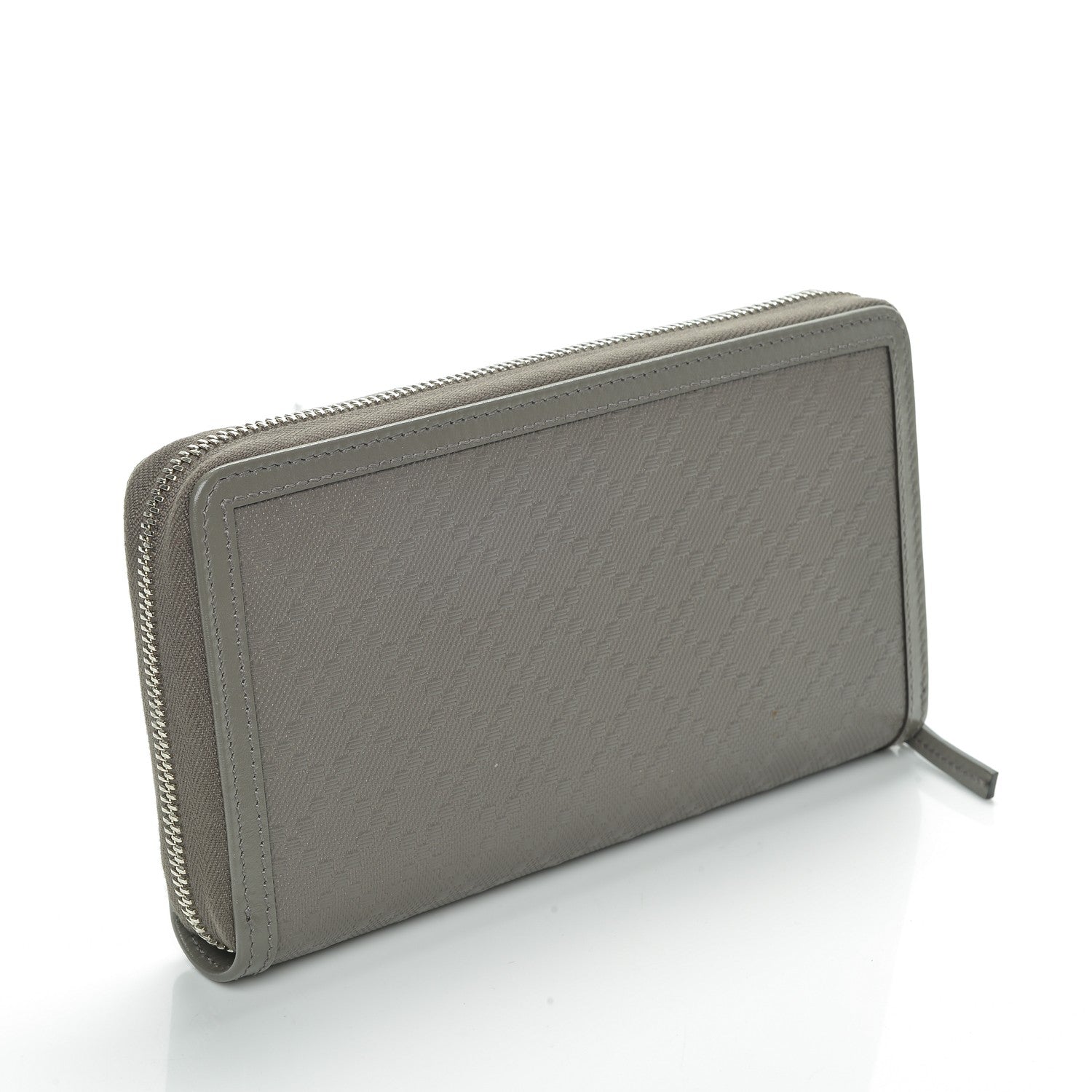 Gucci Calfskin Diamante Zip Around Wallet Loess 3 of 7