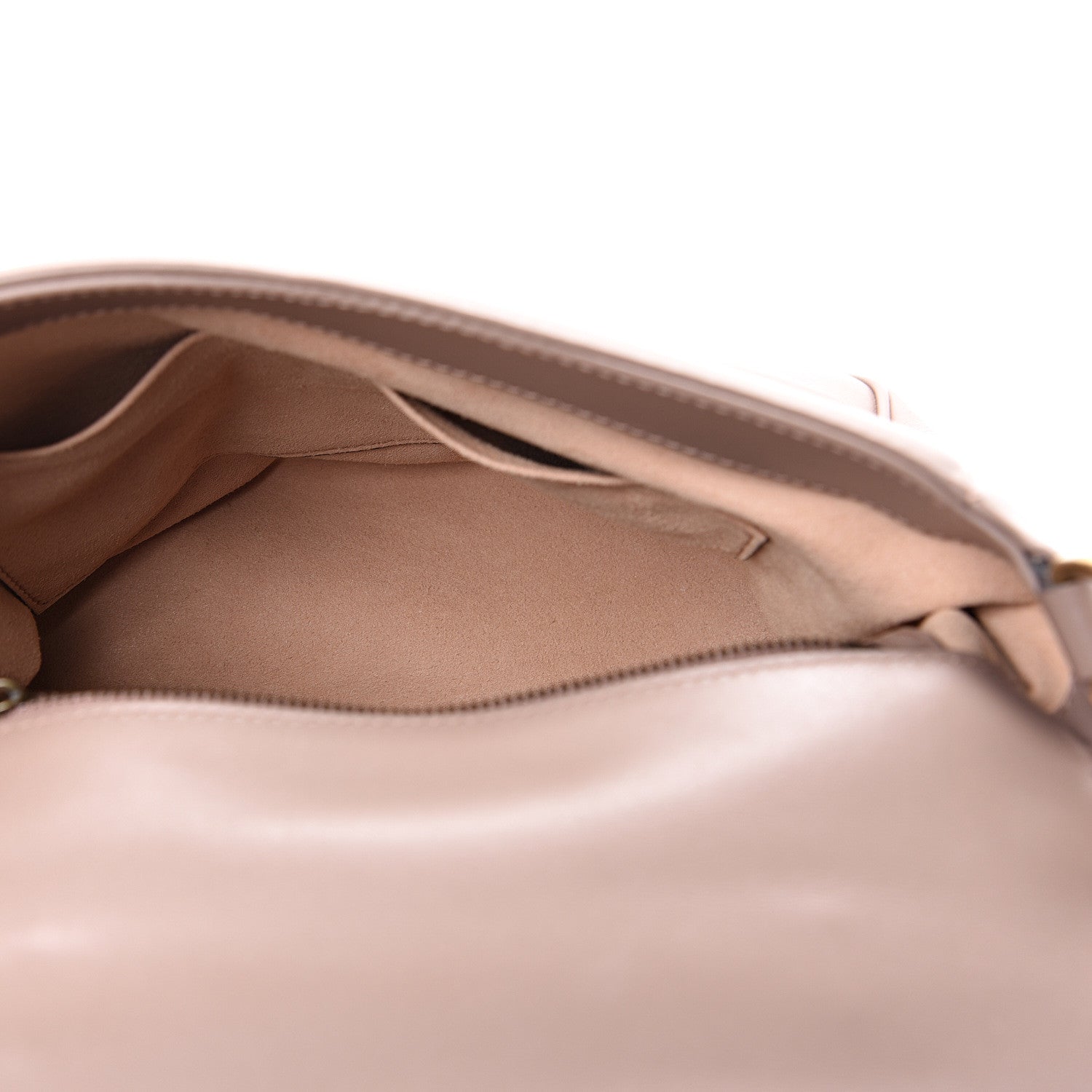 Gucci Calfskin Matelasse Small GG Marmont Top Handle Shoulder Bag Porcelain Rose 4 of 13
