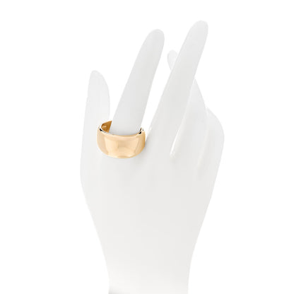 Cartier 18K Yellow Gold Nouvelle Vague Dome Ring 67 11.75 2 of 5