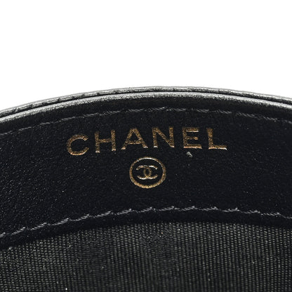 Chanel Caviar Quilted Filigree Card Holder Black 6 of 7