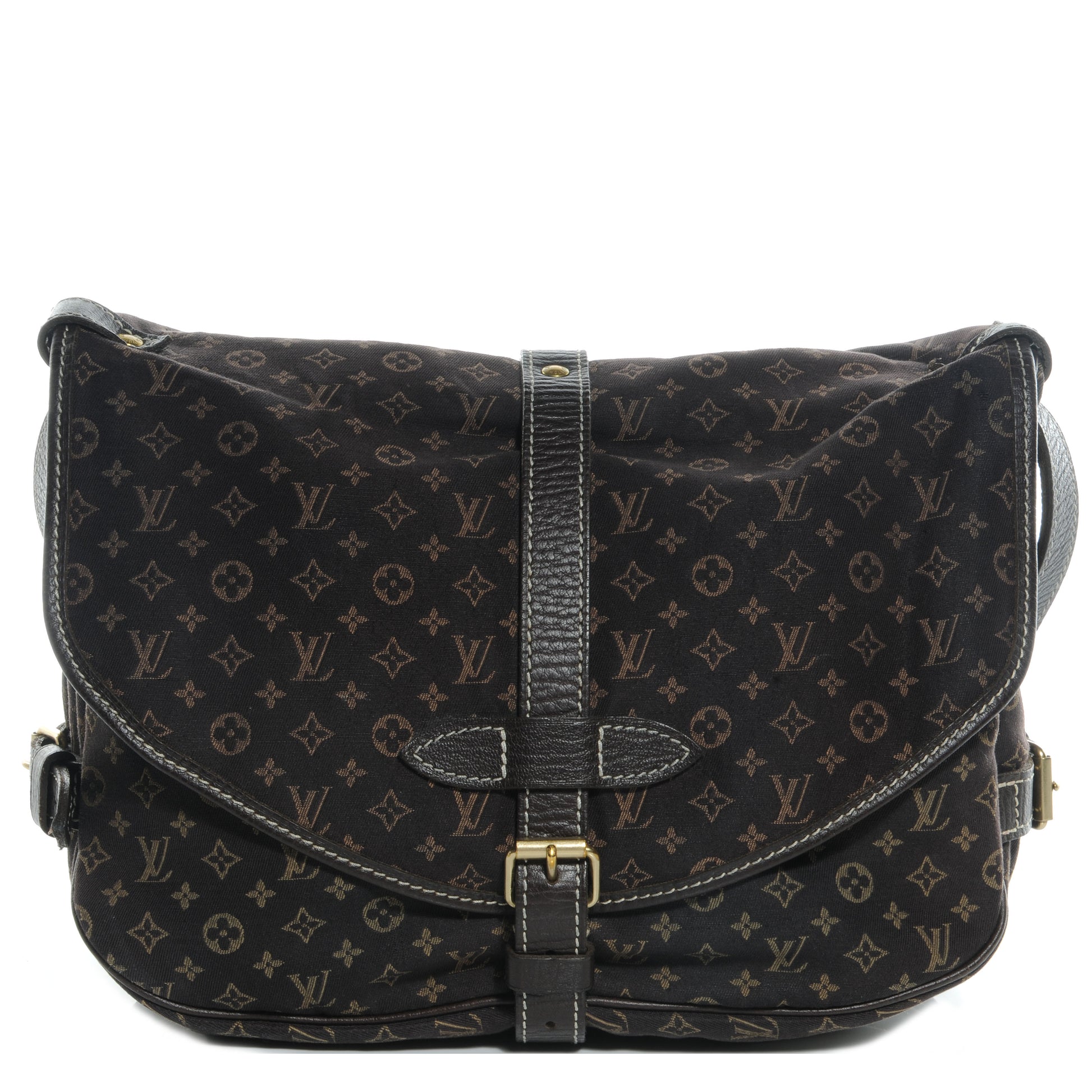 Louis Vuitton Monogram Mini Lin Saumur Ebene 1 of 7