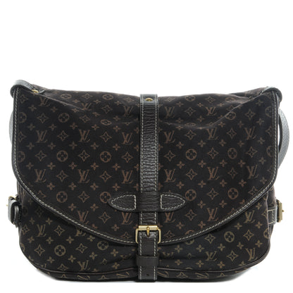 Louis Vuitton Monogram Mini Lin Saumur Ebene 1 of 7