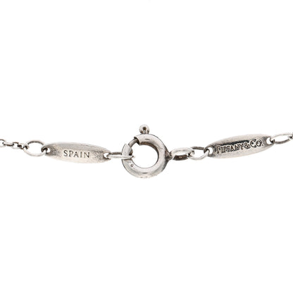 Tiffany Sterling Silver Elsa Peretti Letter S Pendant Necklace 4 of 4
