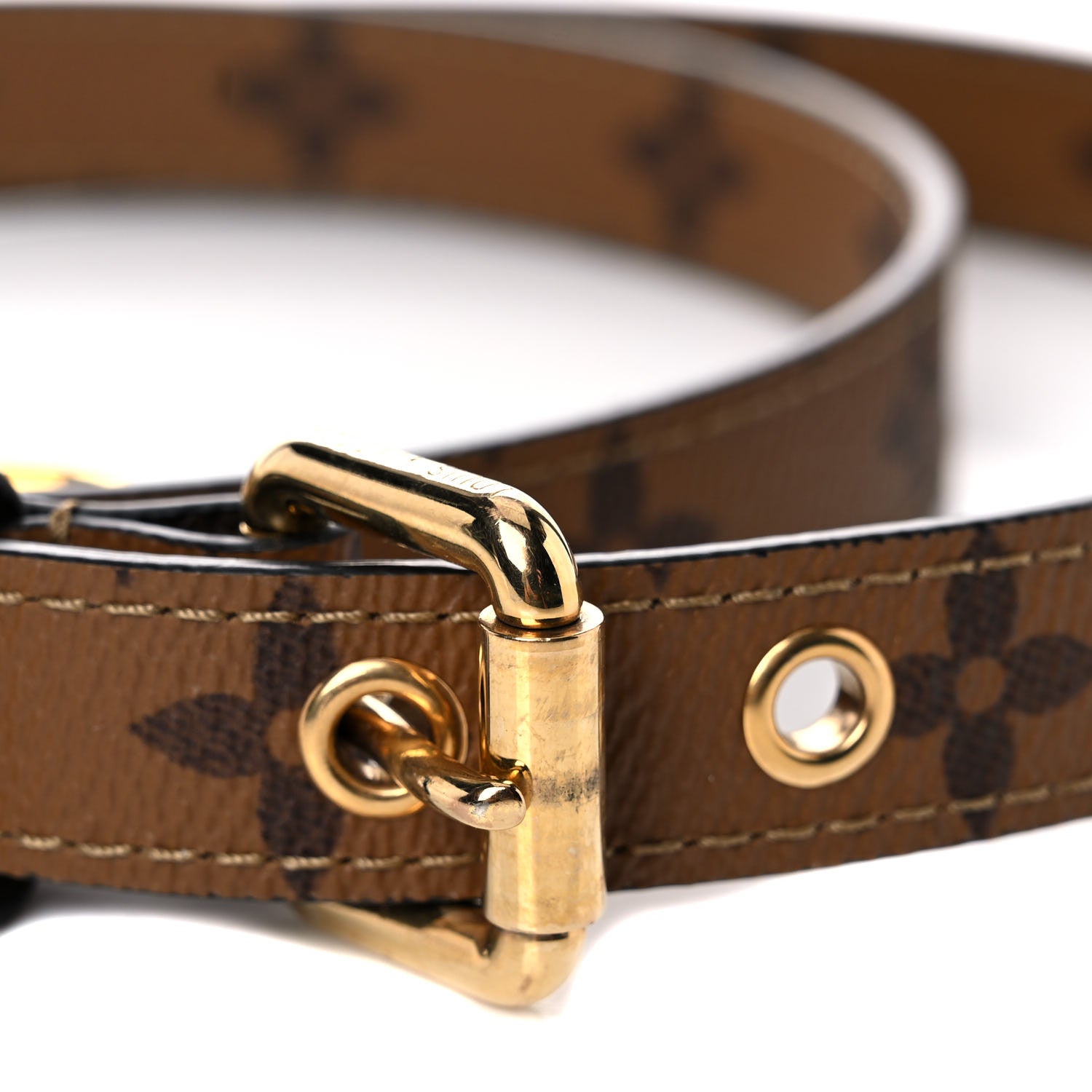 Louis Vuitton Reverse Monogram Metis 20mm Adjustable Strap 3 of 4